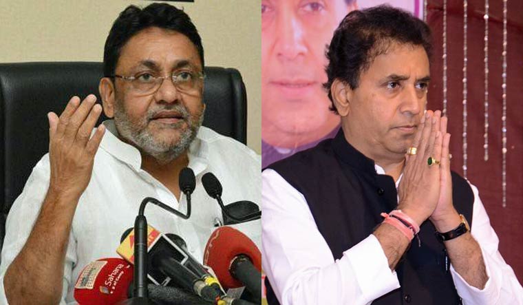 NCP Mumbai President Nawab Malik, Maharashtra Home Minister Arun Deshmukh | Facebook