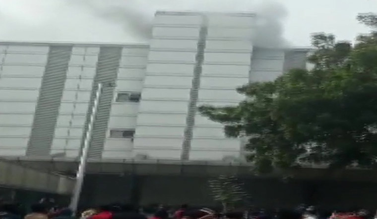 Fire breaks out at ESI hospital in Noida
