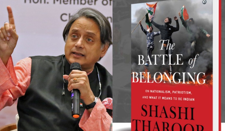 tharoor book collage