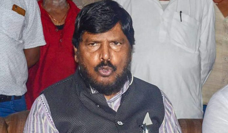 [File] Athawale is a Minister of State in the Ministry of Social Justice and Empowerment | PTI