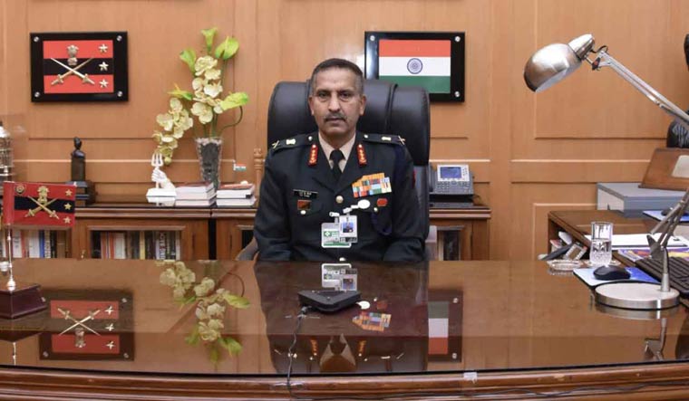 Vice Chief of Army Staff (VCOAS) Lt Gen S.K. Saini