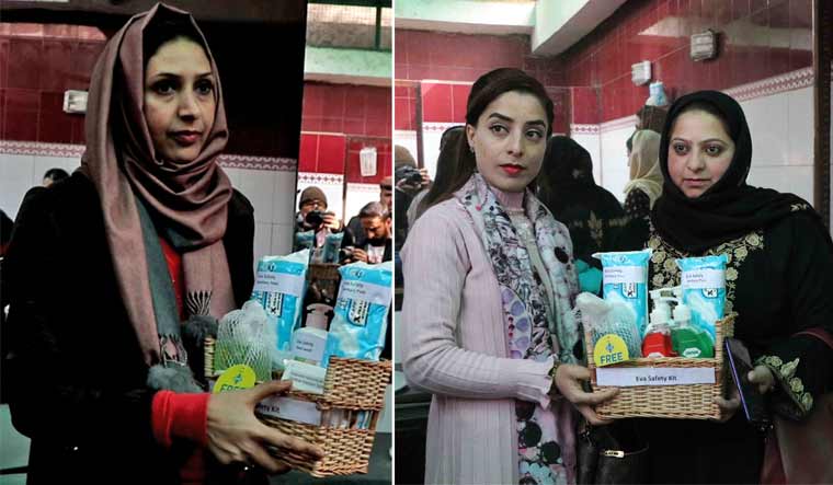 A Srinagar woman’s efforts to provide free sanitary kits is winning hearts