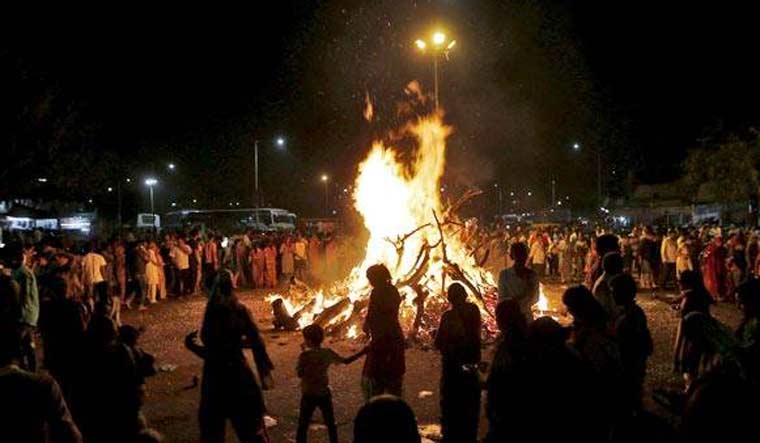 Rupani said that adding camphor, dry neem leaves, cow ghee and, mustard to the bonfire will help purify the atmosphere | Reuters