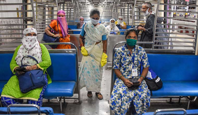 The Maharashtra government on October 16 requested the Railways to allow women to commute by local trains during the non-peak hours | PTI