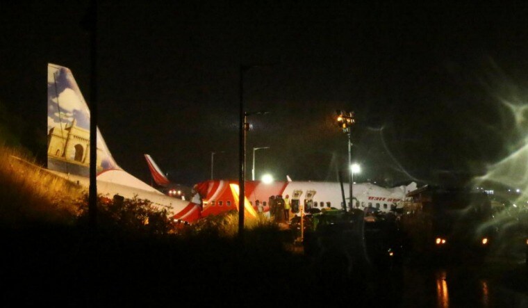 The ill-fated Air India Express aircraft in Kozhikode | Reuters