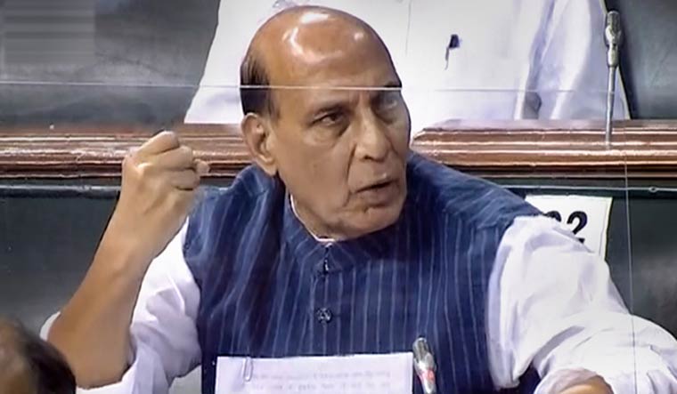 Rajnath Singh has already made a statement on the issue in the Lok Saba on Tuesday | PTI