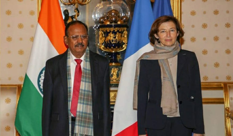 india-france-ajit-doval-Florence-Parly-twitter