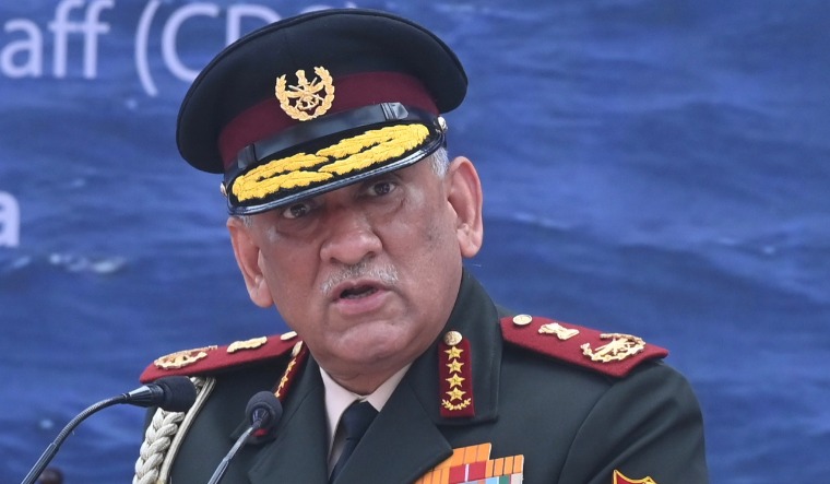 (File) Former Chief of Defence Staff General Bipin Rawat | Salil Bera
