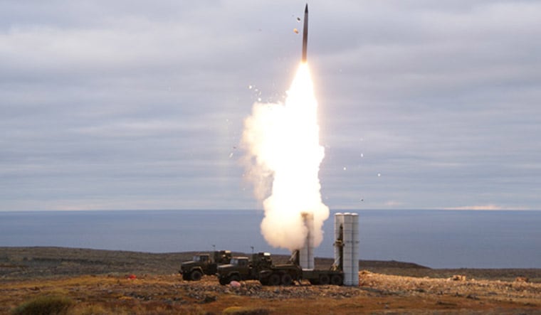 An S-400 missile system being test-fired | Ministry of Defence of the Russian Federation