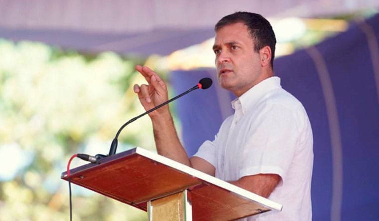 Congress leader Rahul Gandhi | Handout Photo via PTI