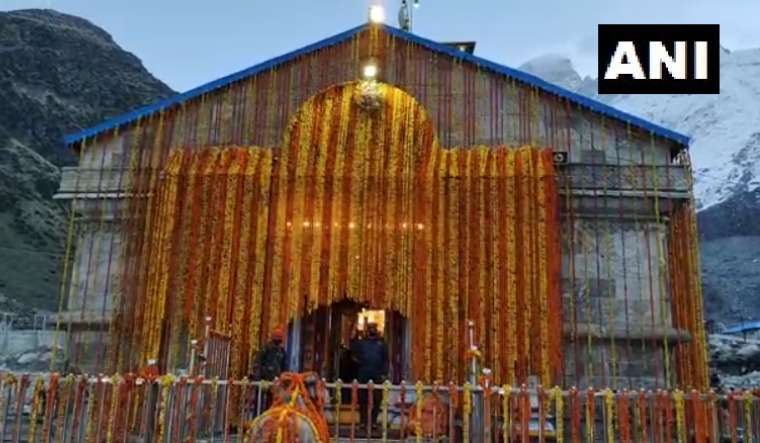 The Kedarnath shrine | Twitter / ANI