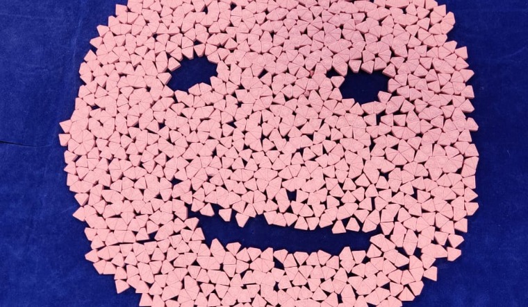 seized ecstasy pills customs