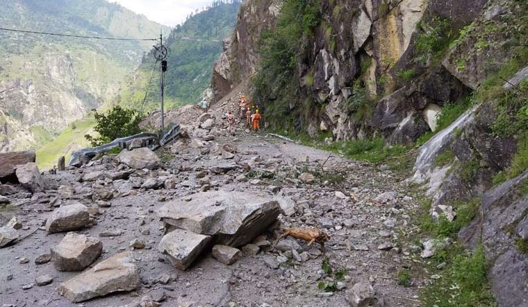 landslide-Kinnaur