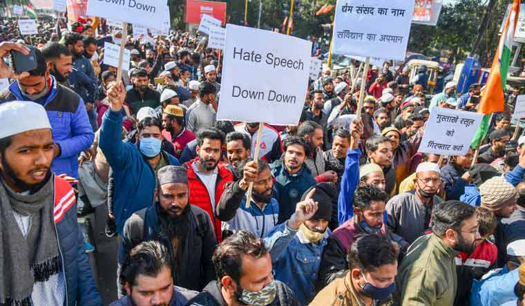 haridwar event protest pti