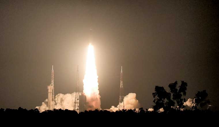 ISRO's Small Satellite Launch Vehicle during its launch from the Sathish Dhawan Space Centre, in Sriharikota | PTI