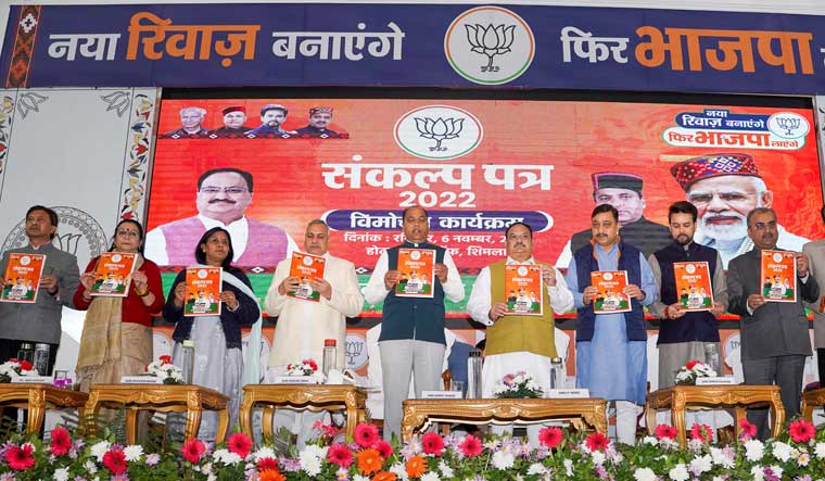 Himachal Bjp Promises Uniform Civil Code Reservation For Women In Government Jobs The Week 