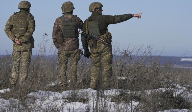 Ukrainian soldiers ap