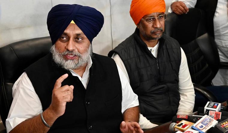 Sukhbir Badal calls exit polls a scam, blasts Channi for 'goat milking ...