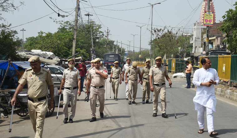 jahangirpuri police pti