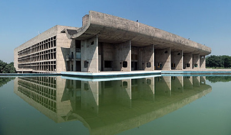 Palace of Assembly at the Capitol Complex in Chandigarh | via Wikimedia Commons