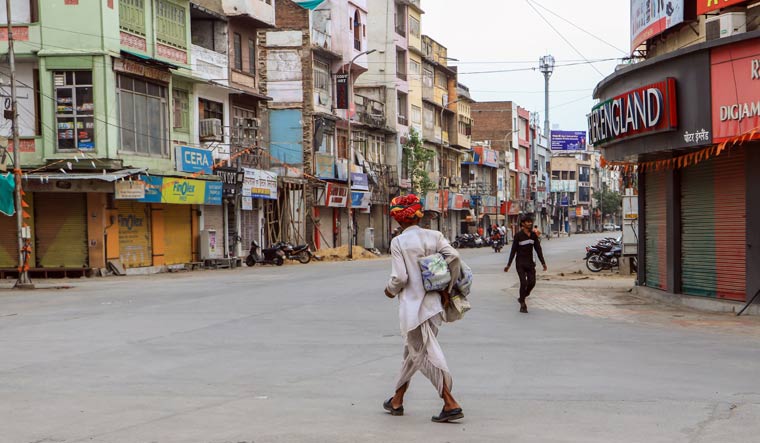Deserted streets amid restrictions following the murder of tailor Kanhaiya Lal in Udaipur | PTI
