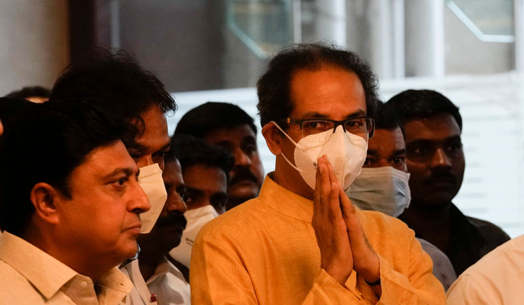 Maharashtra Chief Minister Uddhav Thackeray leaves after attending the cabinet meeting at state secretariat in Mumbai | PTI