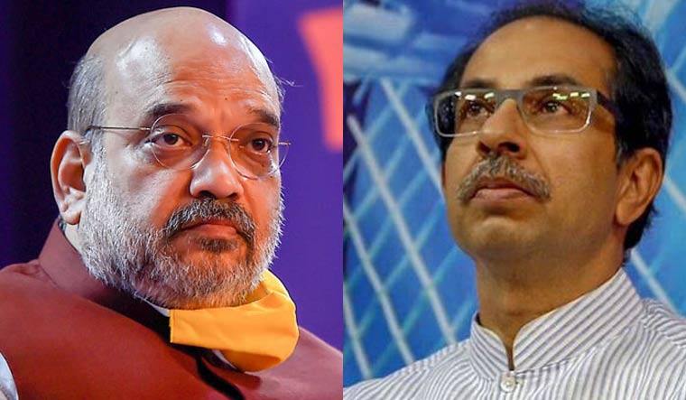 Amit Shah and Uddhav Thackeray