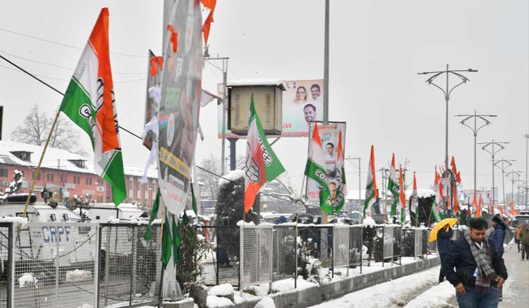 Congress had invited leaders of 21 'like-minded' parties to the Srinagar event | Arvind Jain