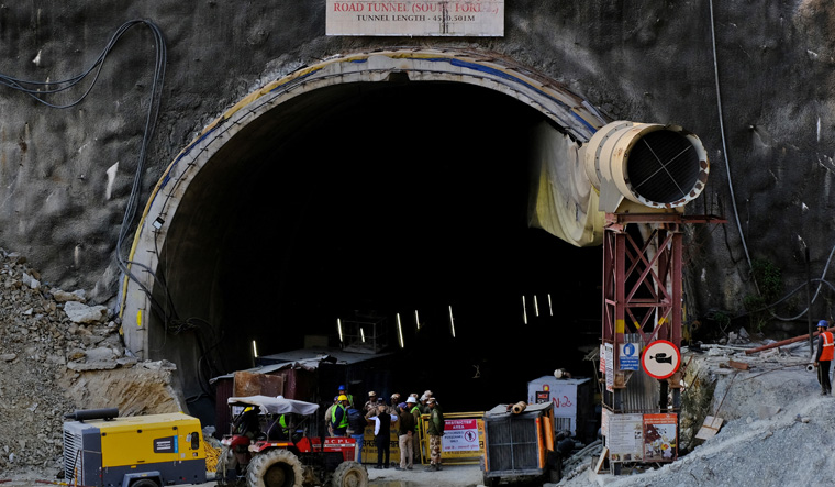 Silkyara tunnel collapse 