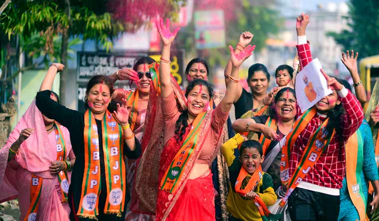 The BJP's promise of the Rs 1000 per month Mahtari Vandan scheme on the lines of Ladli Behna scheme for women in Madhya Pradesh, seemed to have worked in favour of the party | PTI