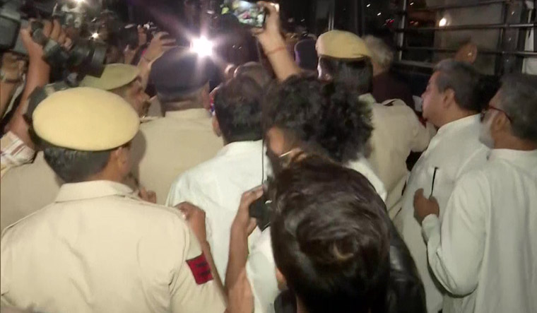 Delhi Police had denied permission for the protest march citing law and order situation.