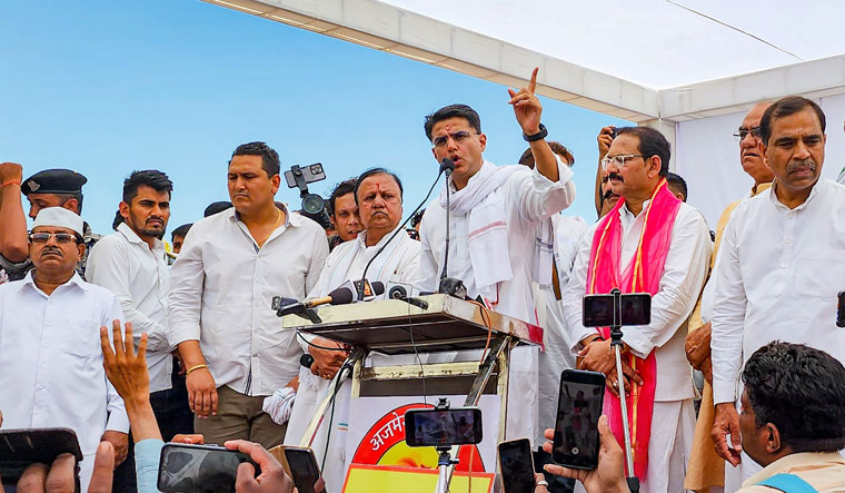 Sachin Pilot's Jan Sanghrah Yatra