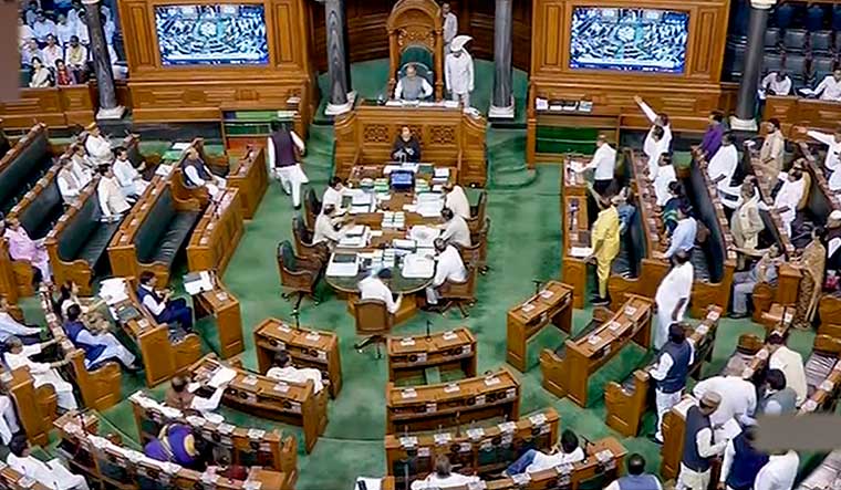 Mahua Moitra News Photo Monsoon session of Parliament i