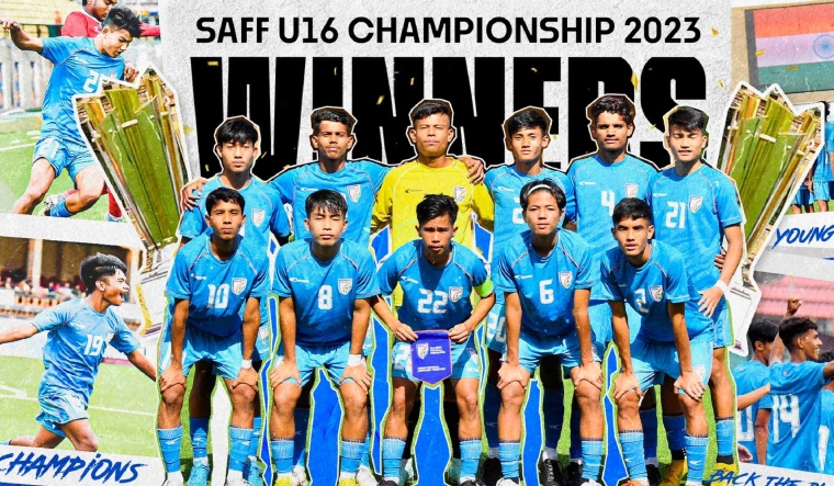 India won the SAFF Under-16 Championship | Twitter