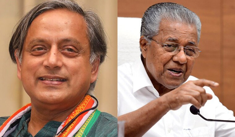 Pinarayi-tharoor-satire