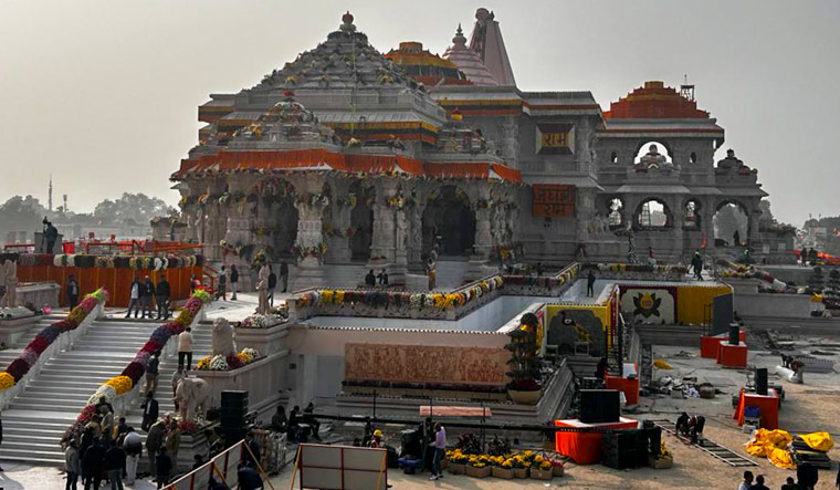 Ram temple in Ayodhya | PTI
