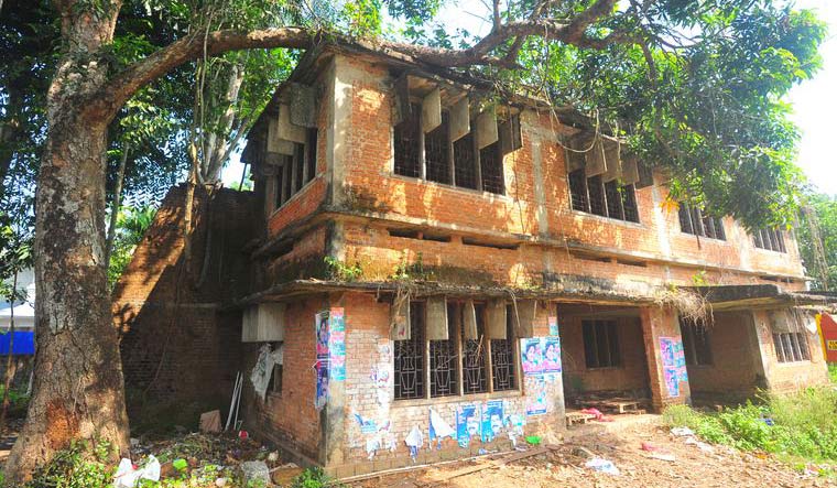 Sukumara Kurup's unfinished house in Alappuzha