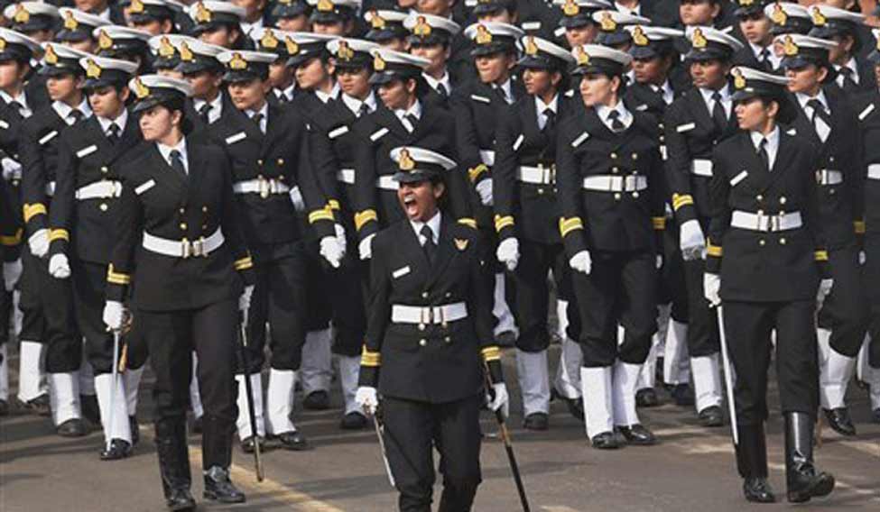 All-women contingent of Indian Navy