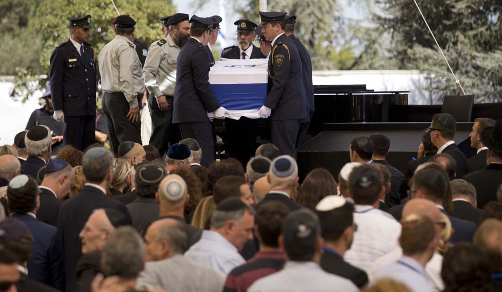 Mideast Israel Peres Funeral