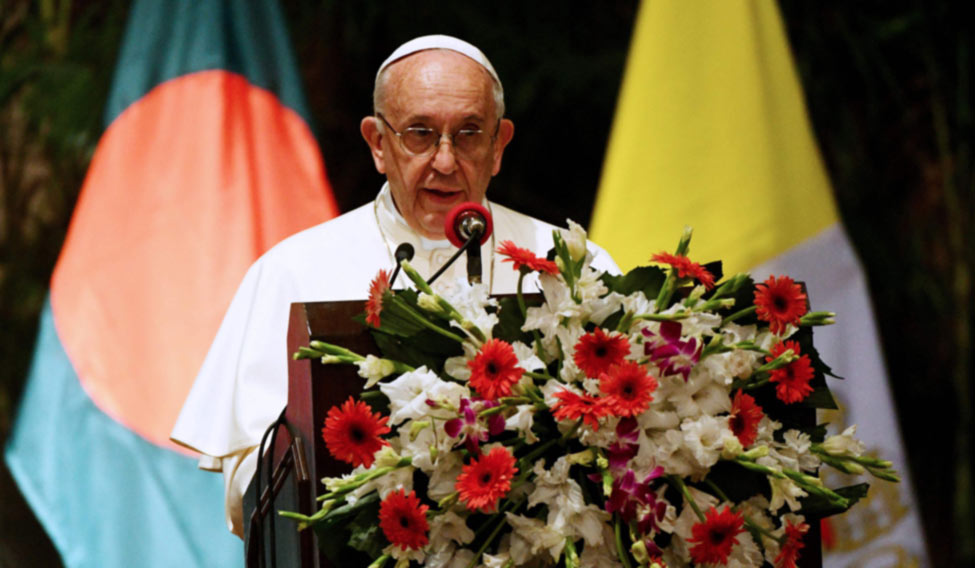 BANGLADESH-MYANMAR-RELIGION-POPE