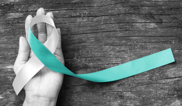 Cervical cancer ribbon
