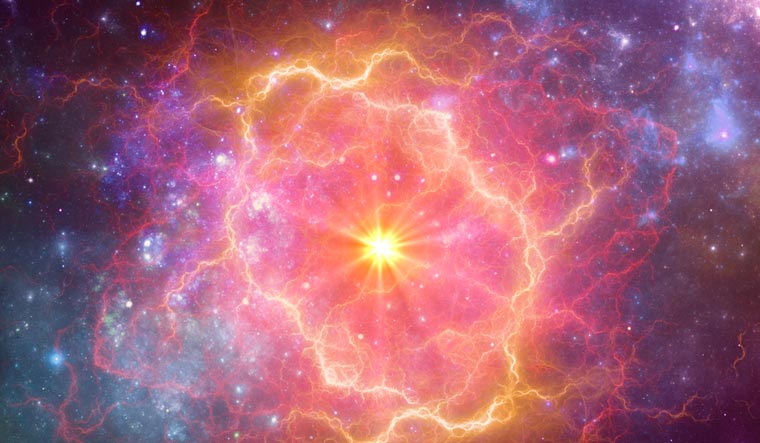 Exploding-supernova-in-space-forming-of-nebula-illu-shut