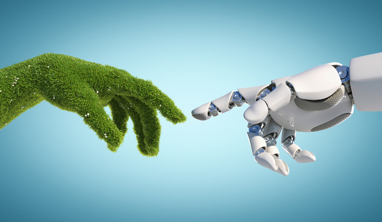 Nature-technology-robot-hand-ai-nature-shut