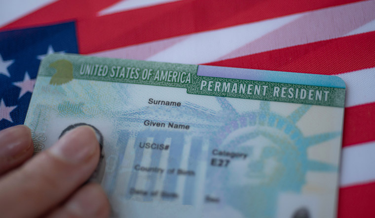 Permanent-Resident-Green-card-usa-flag-shut