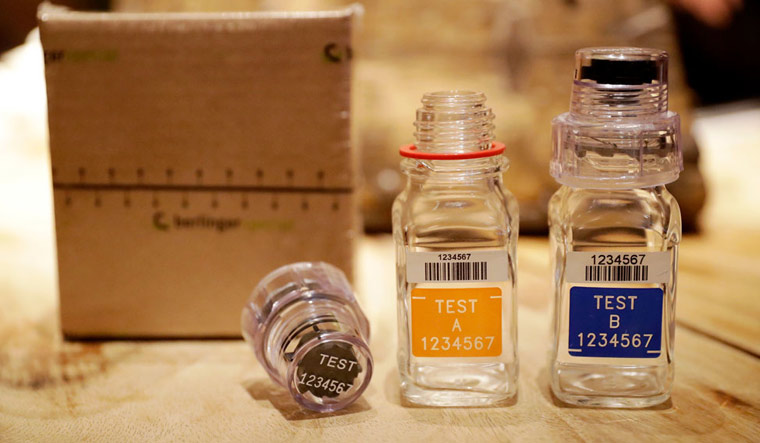 Olympics Doping Sample Bottles