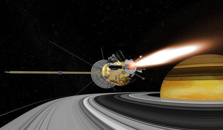 NASA spots ravioli-like moons nestled in Saturn's rings