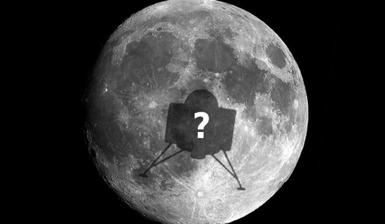 Vikram-lander-moon-representational