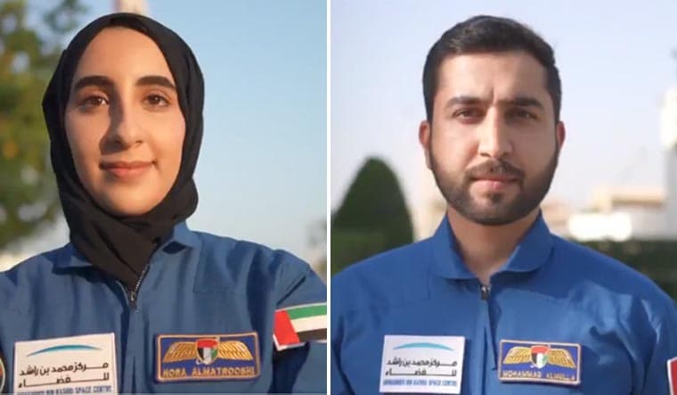 Noura al-Matroushi and Mohammed al-Mulla | MBR Space Centre 