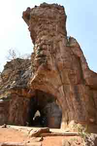 The auditorium cave at Bhimbetka | Mujeeb Faruqui