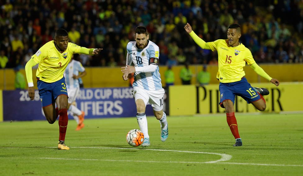 Ecuador Argentina Wcup Soccer